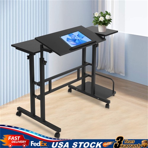 Mobile standing desk - desk, foldable