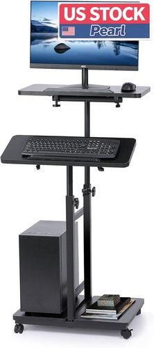 Stock mobile computer cart - mobile,